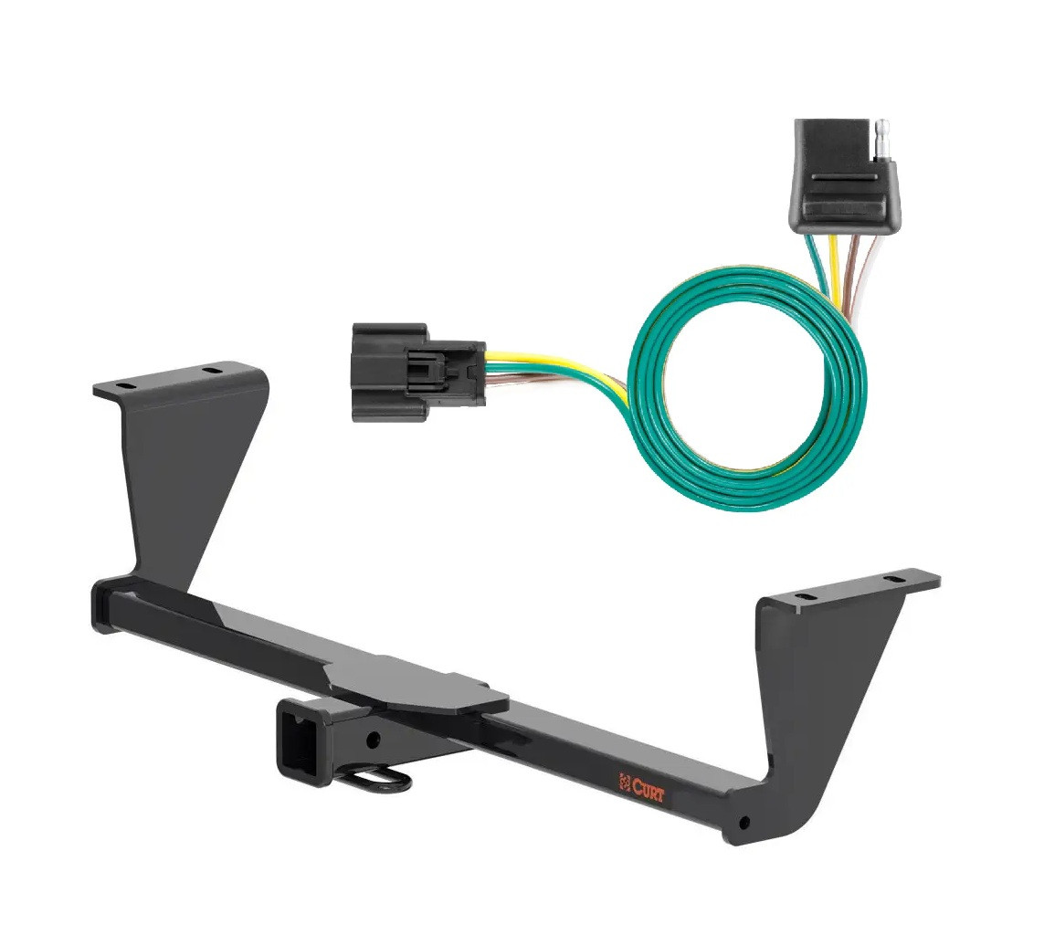 2024 - 2026 Chevrolet Equinox EV Curt 2", Class 3 Trailer Tow Hitch + 4-flat Wiring Kit 13617 thumbnail 0