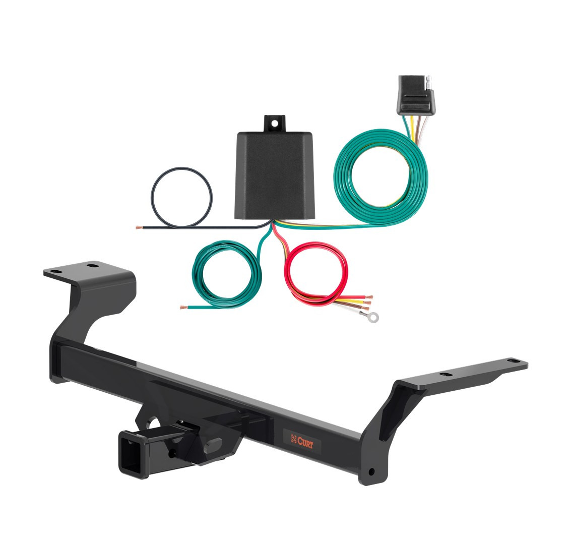 2021 - 2026 Lincoln Corsair PHEV Curt 2", Class 3 Trailer Tow Hitch + 4-flat Wiring Kit 13629 thumbnail 0