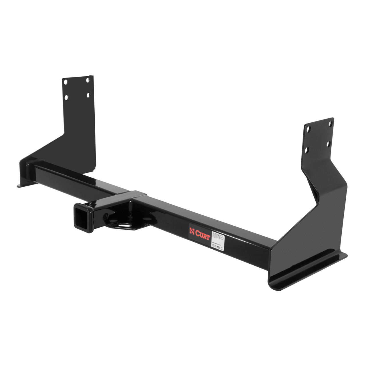 2010 - 2026 Mercedes-Benz Sprinter 2500 Cargo van, excluding rear door step Curt 2", Class 3 Trailer Tow Hitch + 4-flat Wiring Kit 13358 thumbnail 2
