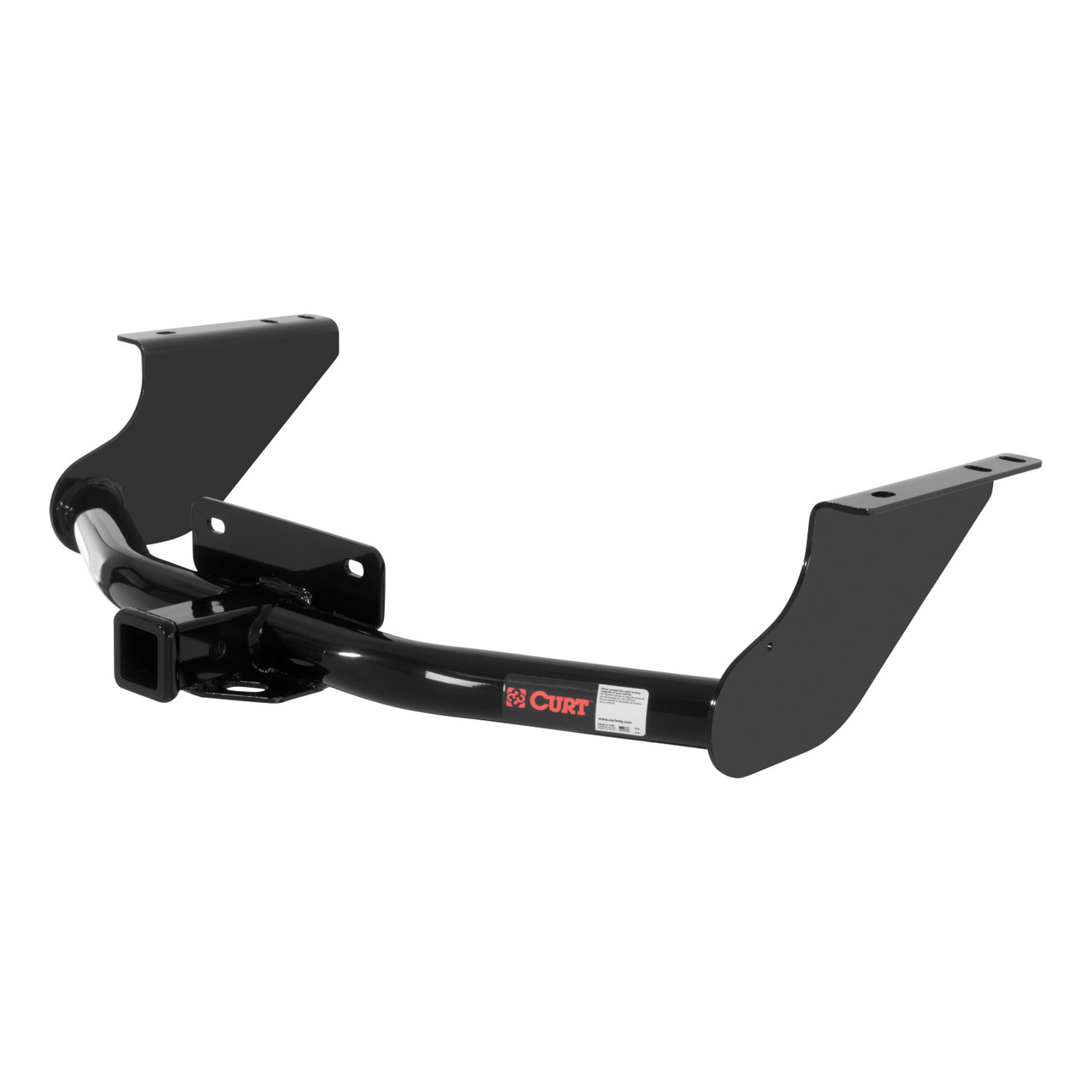 2011 - 2018 RAM ProMaster City Excluding factory receiver Curt 2" Class 3 Trailer Tow Hitch + 5-Flat Wiring Kit Tow Boat/Utility Trailer with Surge Brakes 13374 thumbnail 2