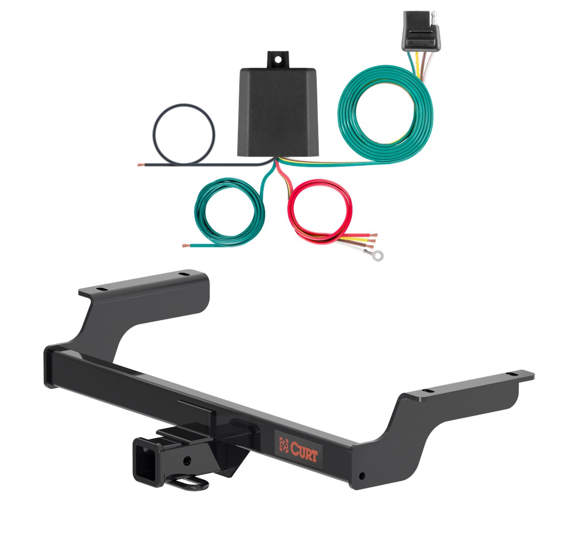 2024 - 2026 Subaru Crosstrek Wilderness Curt 2", Class 3 Trailer Tow Hitch + 4-flat Wiring Kit 13634 thumbnail 0