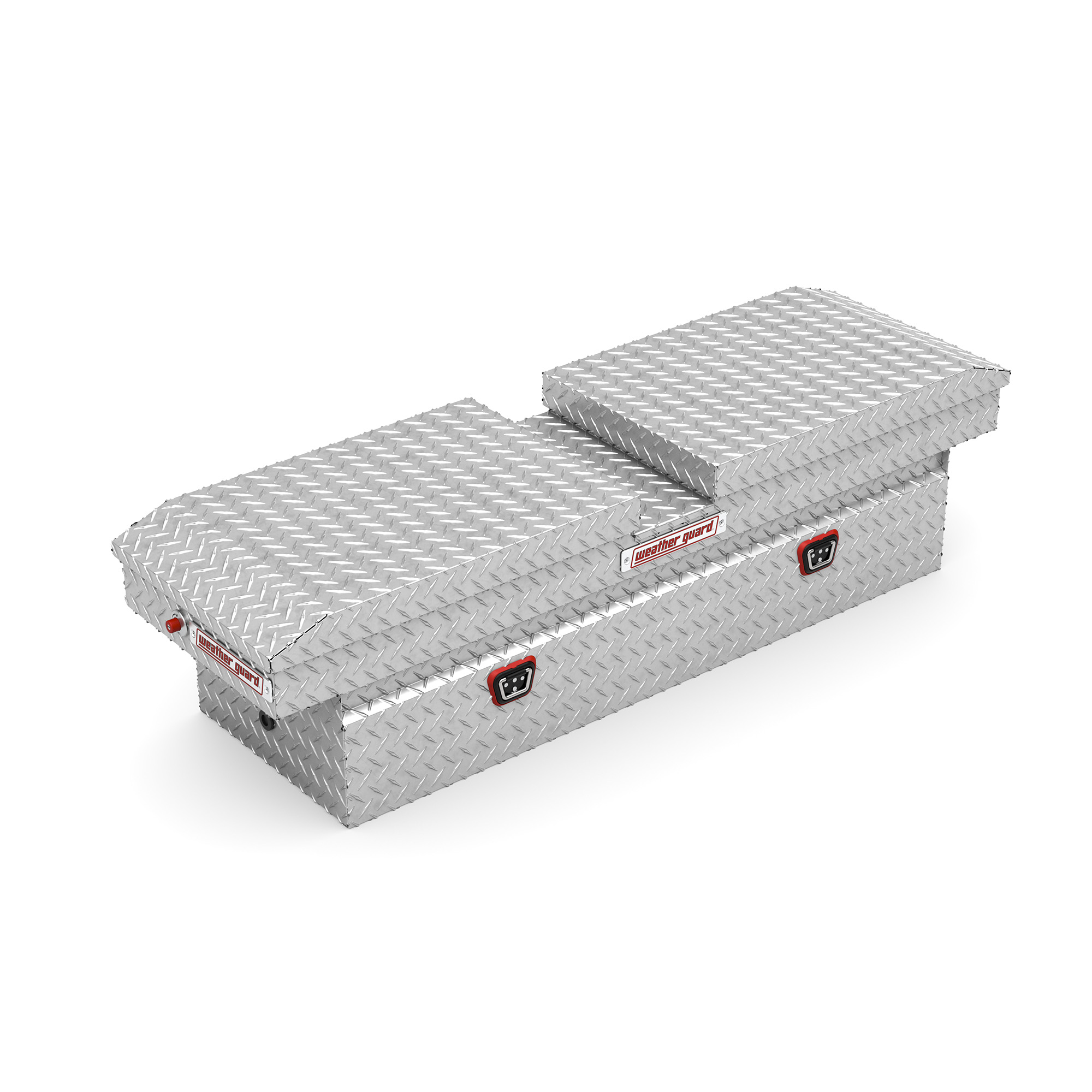 Weather Guard 124-0-04 Gull Wing Cross Box, 72" x 20.5" x 18.38", Full Standard Truck Bed Tool Box, Gloss Black thumbnail 10