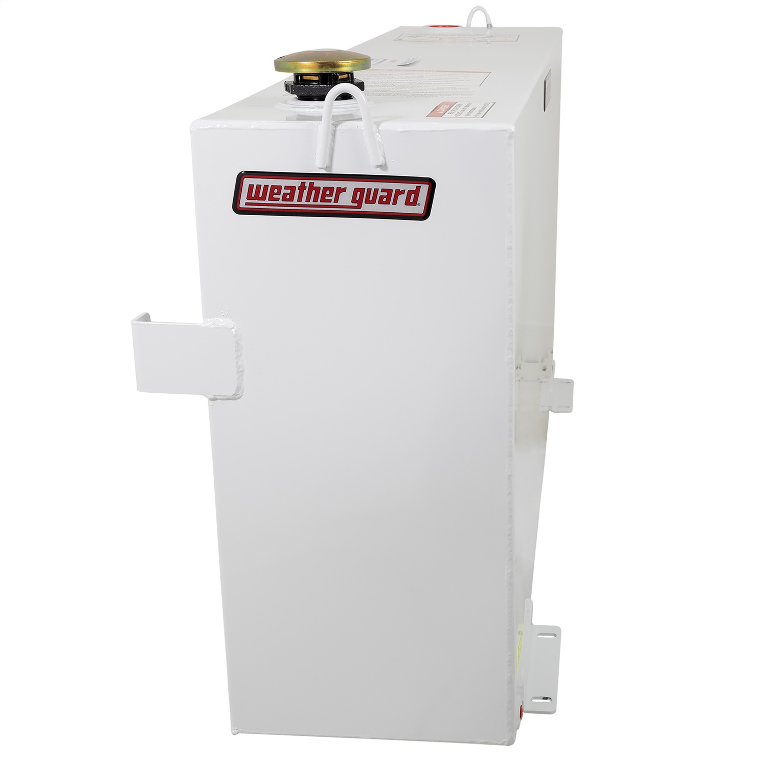 WEATHER GUARD 50 Gal. Column Transfer Tank 359-3-02, Bright White Steel Diesel/Hydraulic Fluid Tank thumbnail 4