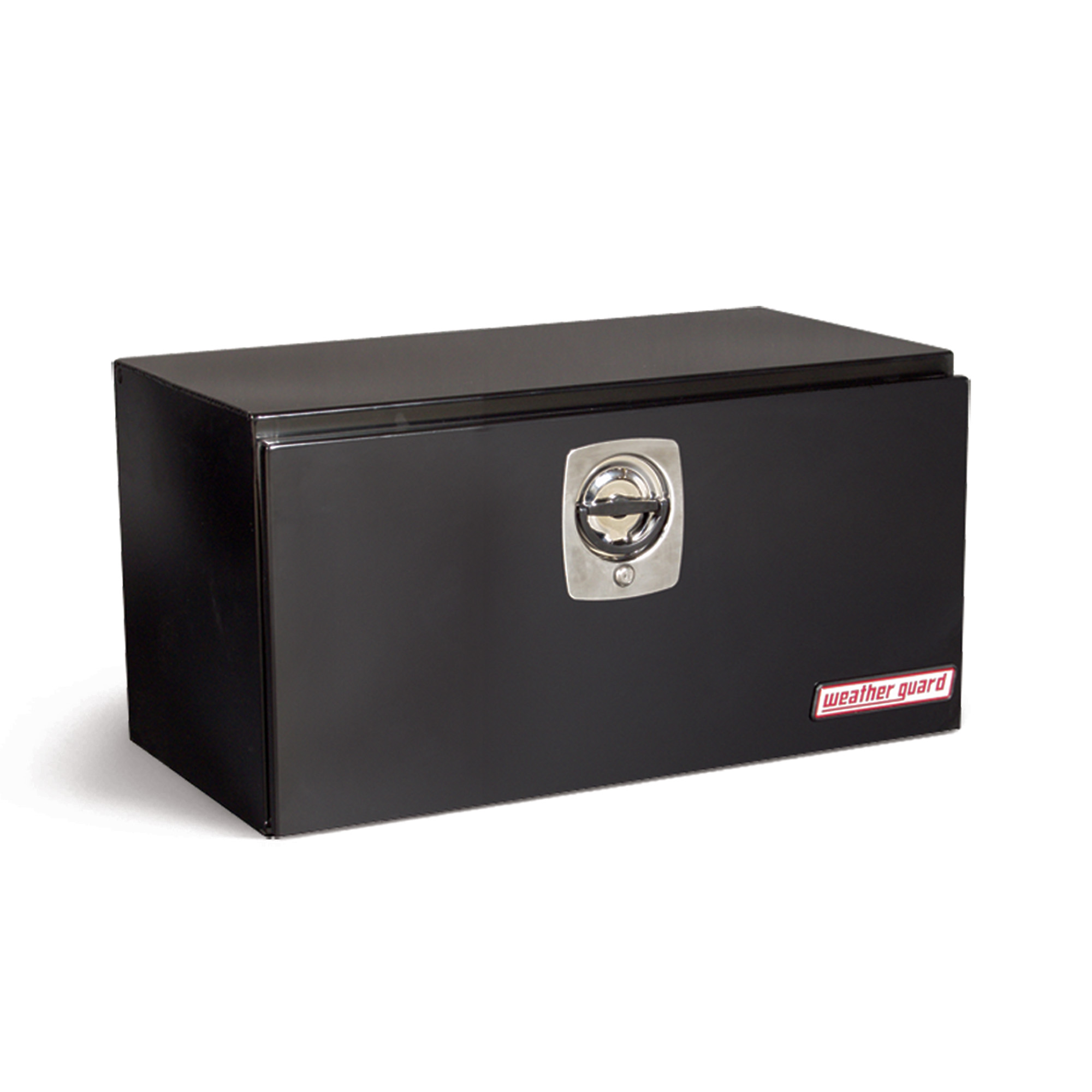 Weather Guard 530-5-02, 5.6 Cu Ft, 30" x 18" x 18" Steel Underbed Tool Box, Heavy Duty Welded, Gloss Black thumbnail 0