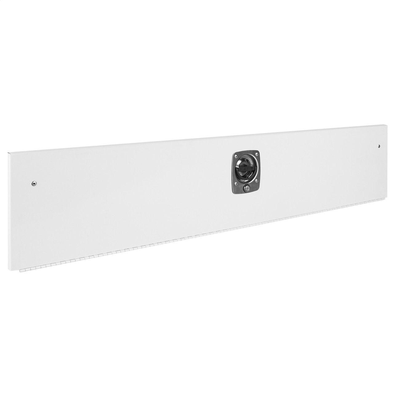 Weather Guard 9506-3-01 Shelf Door Unit, 56.5" x 10.5" x 1", White Steel Van Storage Cabinet Door thumbnail 0