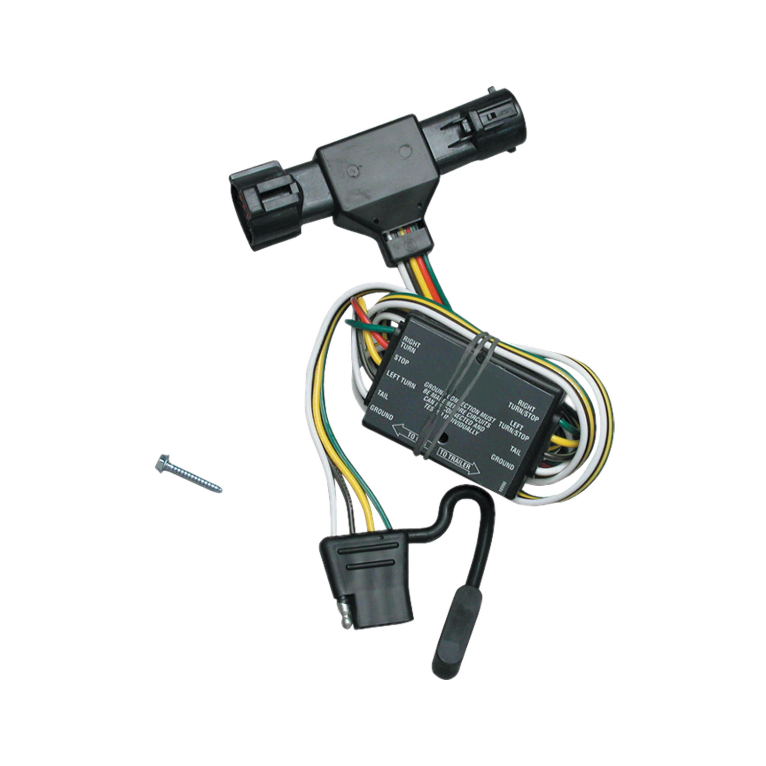 1998-1998 Ford Ranger Draw-tite Class 3 Trailer Hitch, 2 Inch Square Receiver Bundle w/ Plug-n-Play T-One Wiring Harness thumbnail 1