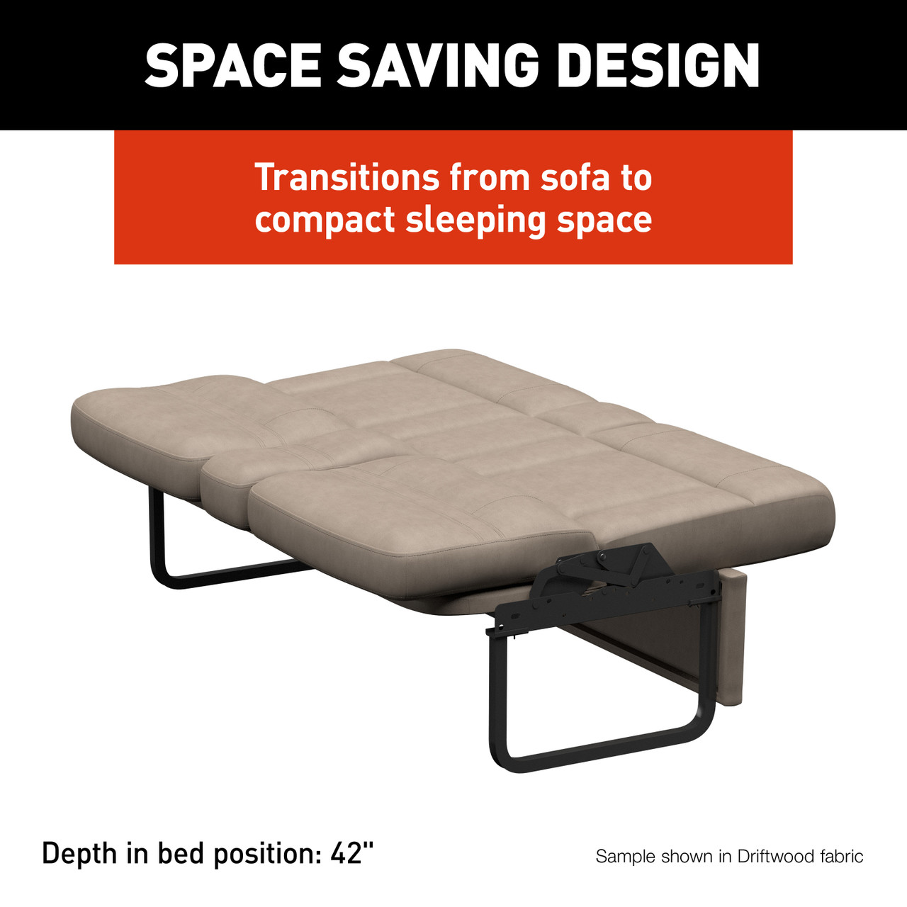 Thomas Payne Signature Thomas Payne® Signature RV Jackknife Sleeper Sofa - 62" Dellmead #2024044393 thumbnail 6