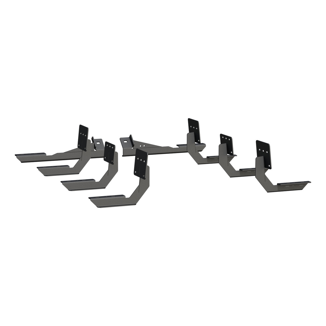 LUVERNE Regal 7 Polished Stainless 102" Oval W2W Steps, Select Ram 1500 Crew, 6'4" Bed 477102-400940 thumbnail 2
