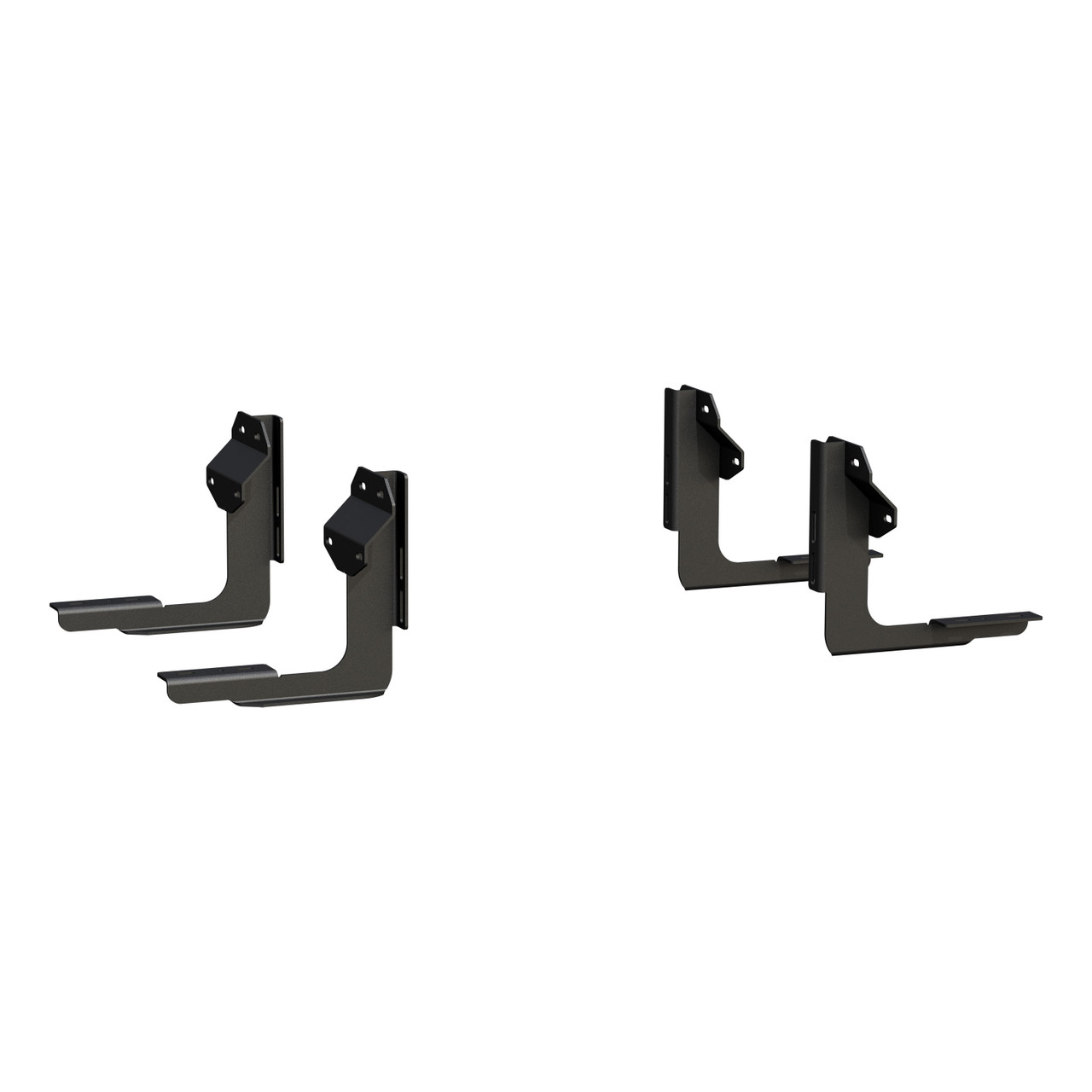 LUVERNE Regal 7 Polish Stainless 60" Oval Steps, XD Brackets, Select Ford F-Series Reg. 477060-401730 thumbnail 1