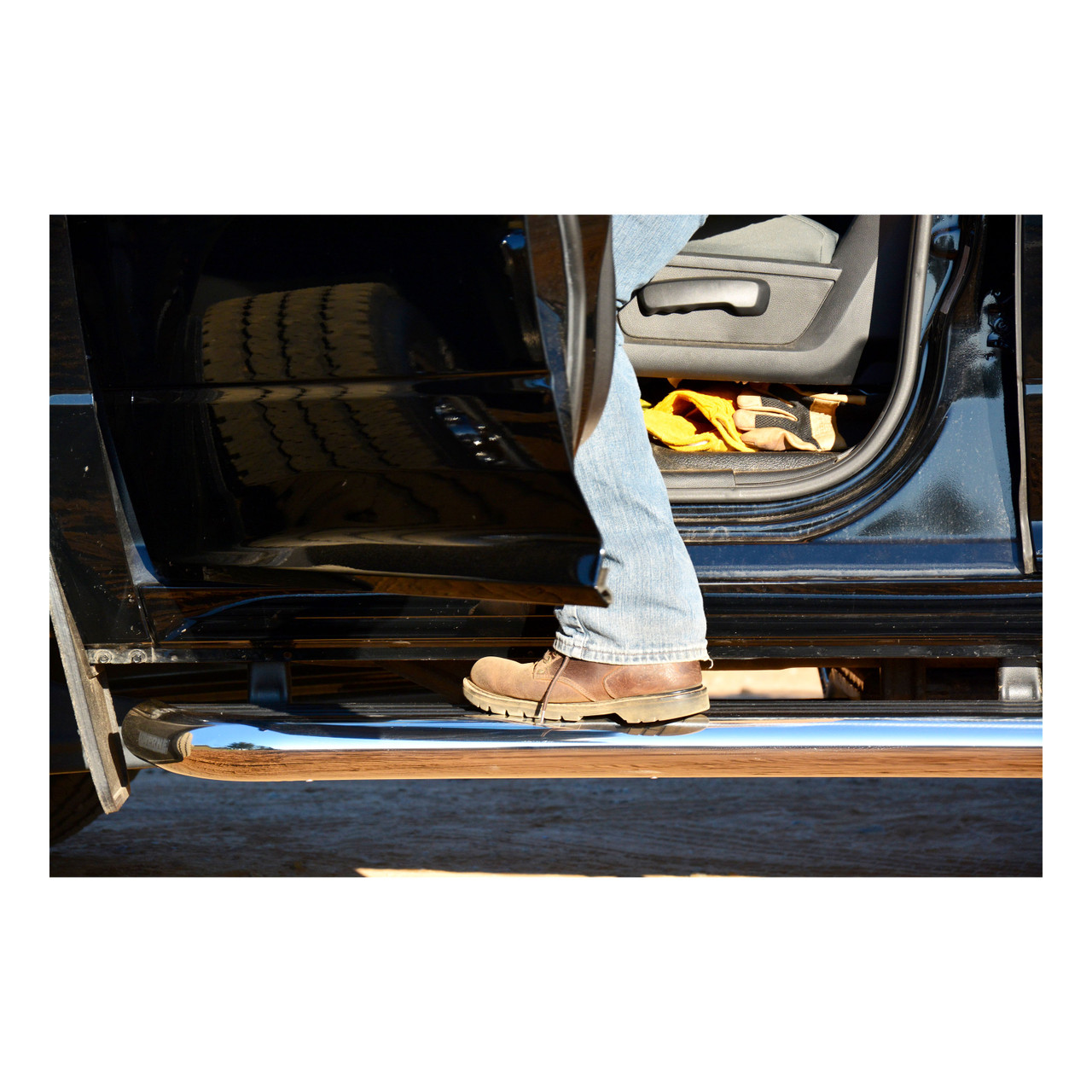 LUVERNE MegaStep 6-1/2" x 98" Aluminum Running Boards, Select Chevy Express, GMC Savana 575098-571345 thumbnail 5
