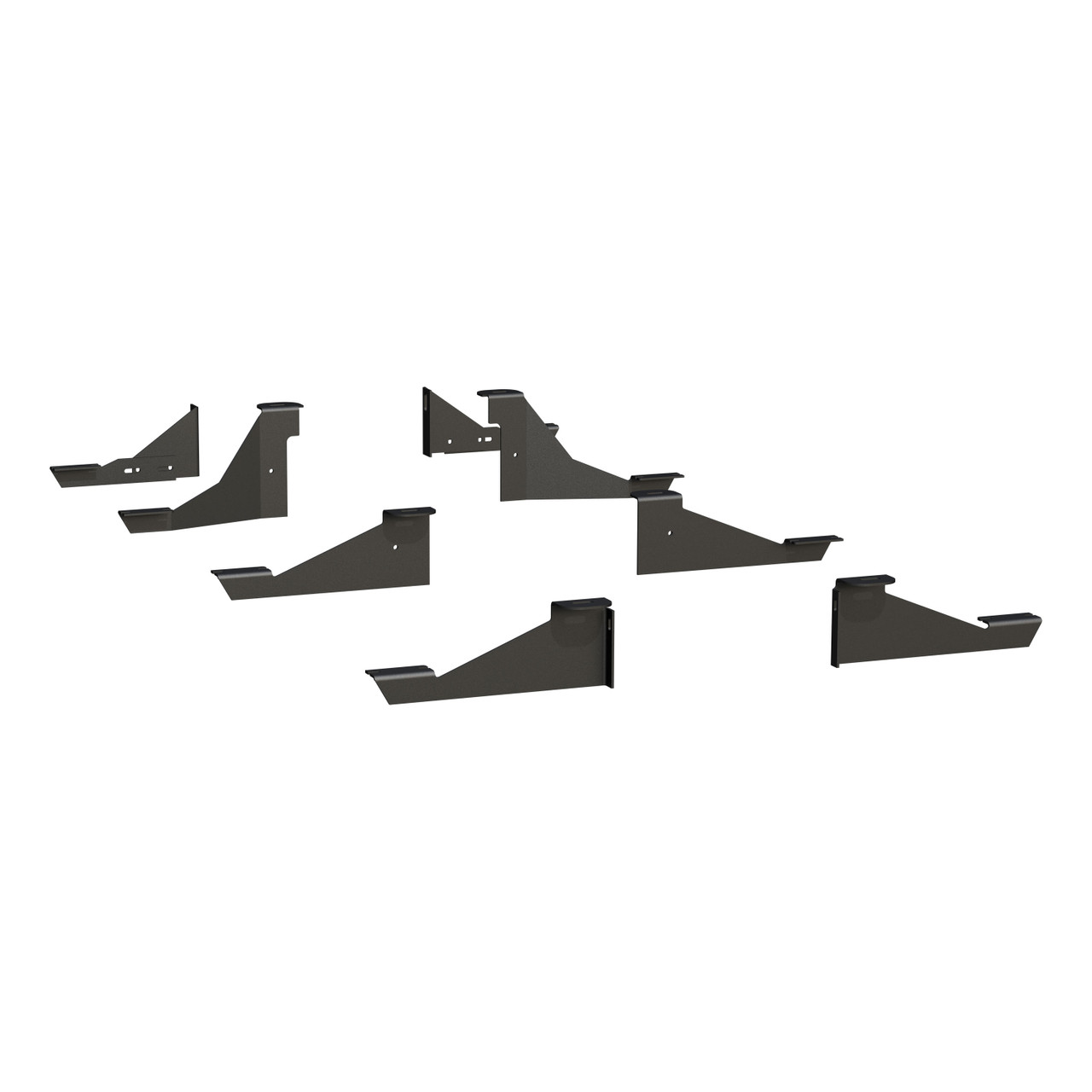 LUVERNE O-Mega II 6" x 78" Silver Aluminum W2W Steps, Select Dodge Ram 1500, 2500, 3500 583078-570237 thumbnail 1