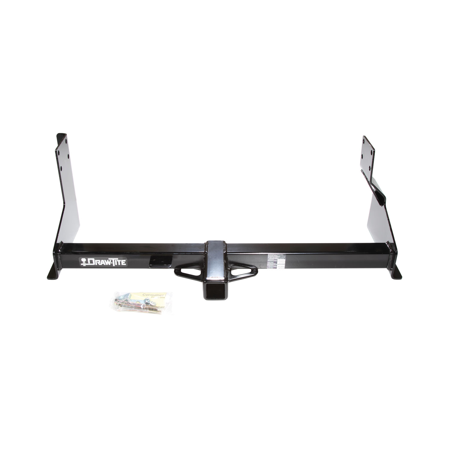 2019-2021 Mercedes-Benz Sprinter 2500 w/Factory Step Bumper Excluding Models w/30-3/8 Frame Width Draw-tite Class 3 Trailer Hitch, 2 Inch Square Receiver Bundle w/ Plug-n-Play T-One Wiring Harness thumbnail 7