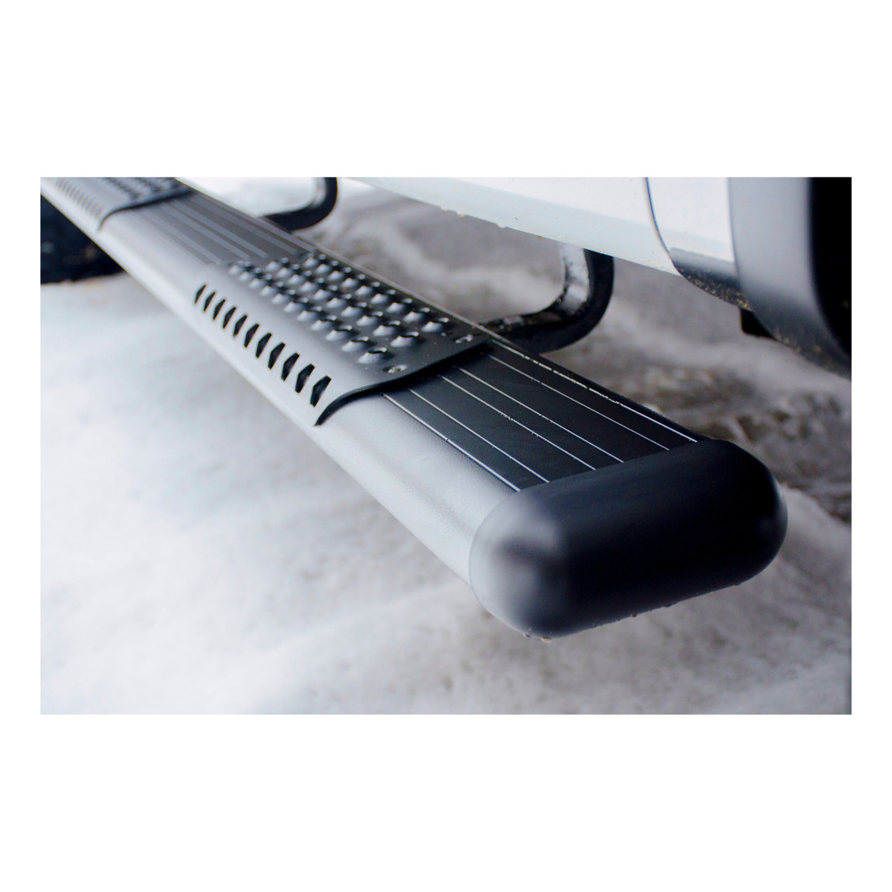 LUVERNE O-Mega II 6" x 78" Black Aluminum Side Steps (No Brackets) 584078 thumbnail 1