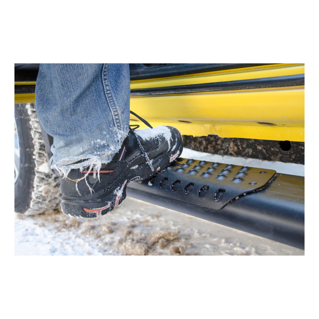 LUVERNE O-Mega II 6" x 102" Black Aluminum W2W Steps, Select Ford F-150 584102-571529 thumbnail 3