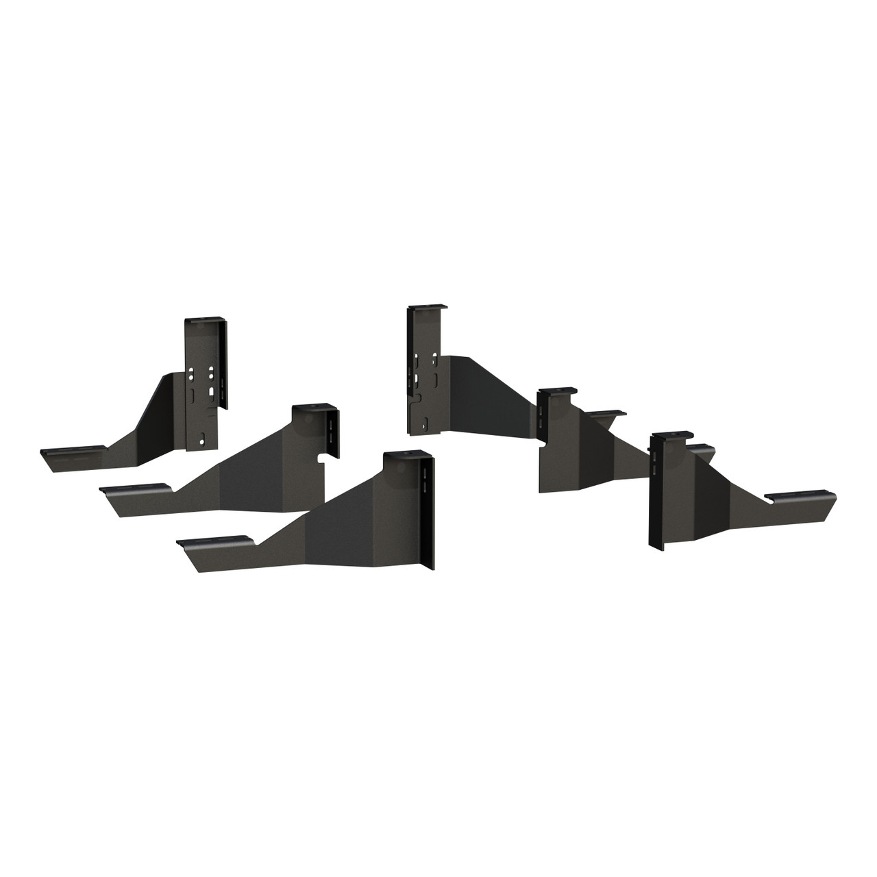 LUVERNE O-Mega II 6" x 78" Black Aluminum Side Steps, Select Dodge, Ram 1500 584078-571032 thumbnail 1
