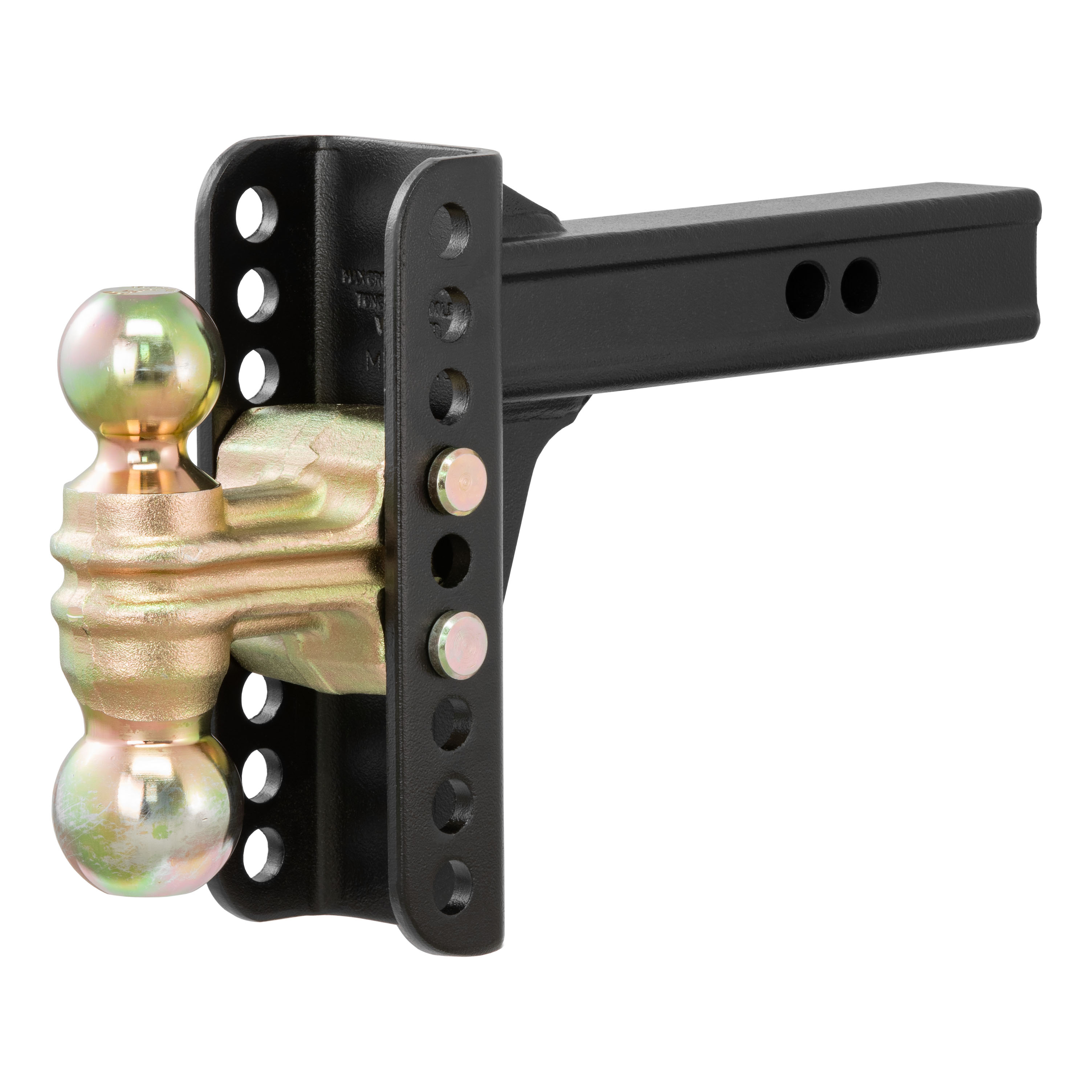 CURT Adjustable Channel Mount with Dual Ball (2